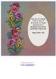 Floral Mothers Day Insert 2