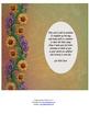 Floral Get Well Soon Insert