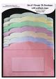 Set of 7 Female DL Scalloped Edge Envelopes