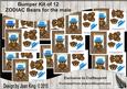 Set of 12 Zodiac Signs for Male