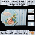 Octaganol Rose Series - Peach rose