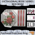 Octaganol Rose Series - Red rose