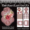 Pink Roses Easel Card Kit