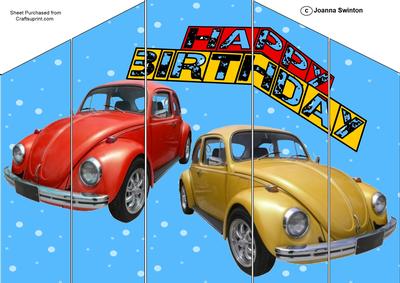 Vw Beatle Card