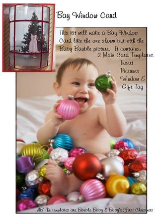 3D Bay Window - Baby Baubles