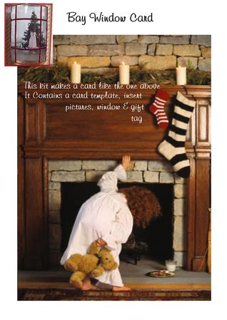 3D Bay Window - I Can't See Santa
