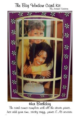 3D Bay Window - Her Birthday
