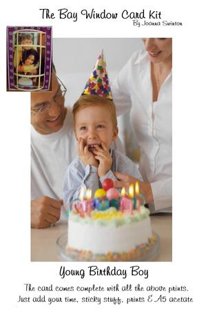 3D Bay Window - Young Boys Birthday