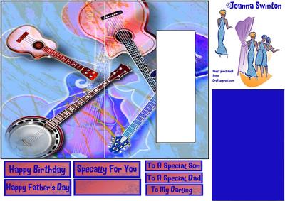 K Card Musical Card Sheet 2