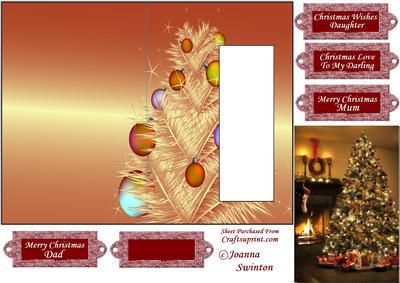 K Card Christmas Tree Sheet 2