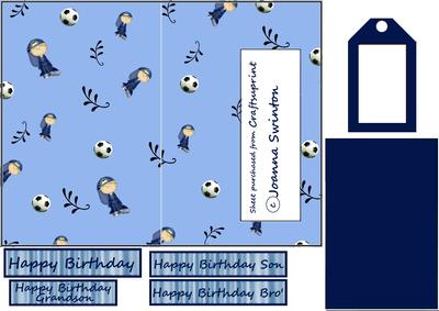K Card Boy Dressing-up Sheet 2
