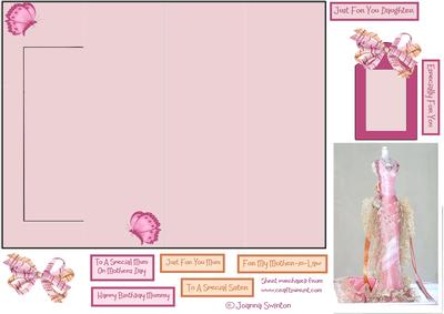 K Card Birthday Girl Sheet 2
