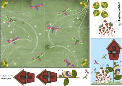 K Cards Birthday Bugs Sheet 1