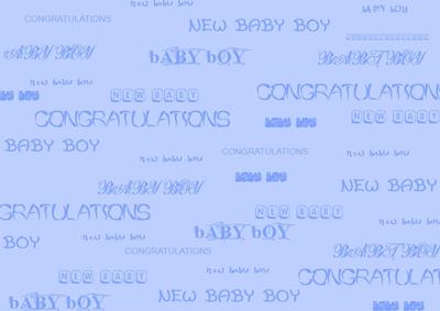 New Baby Boy Paper