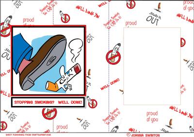 Stopping Smoking Card