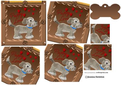 Puppy Love Spiral Pyramid