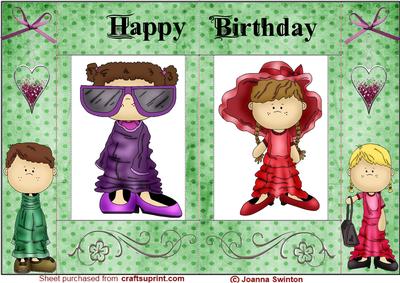 Box Fold Dress -up Girls Birthday