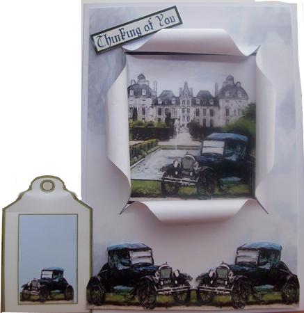 Open Front Vintage Car