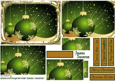 Family Christmas Bauble