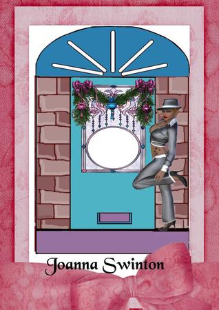 Lady at the Christmas Door