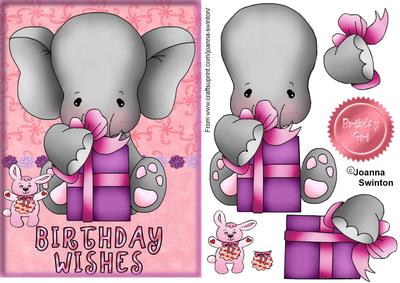 Birthday Girl Elephant