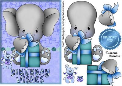 Birthday Boy Elephant