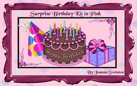 Surprise Kit - Birthday in Pink