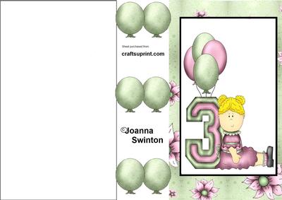 Special Hinges Her 3rd Birthday