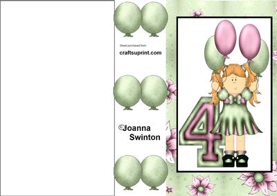 Special Hinges Her 4th Birthday
