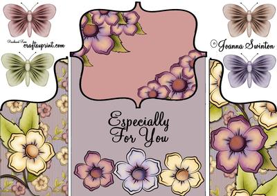 Fancy Gatefold Beautiful Blooms