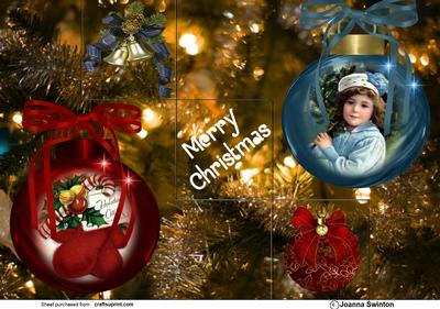 3 Step Christmas Baubles
