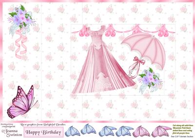 Pop Out Pink Birthday