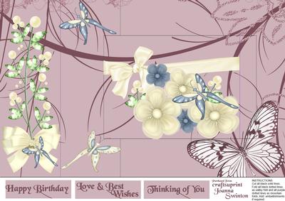 Pop Up Flowers & Butterflies