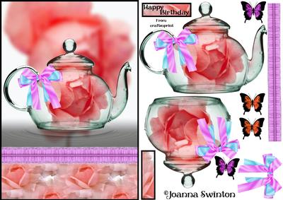Rose in a Teapot