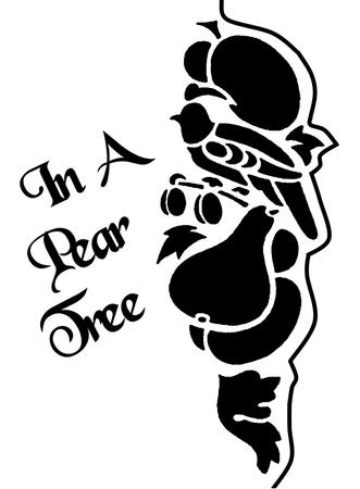 In a Pear Tree Cameo