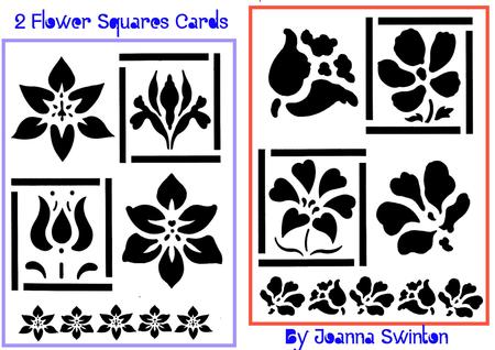 Flower Squares Cameo