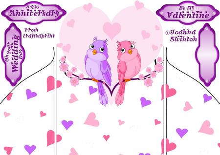 Fancy Gatefold Love Card Cameo