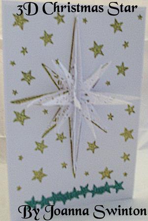 3D Christmas Star Cameo