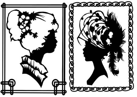 Silhouette Girls Robo