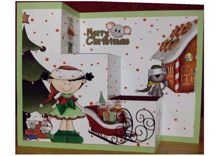 3 Step Merry Christmouse Cameo
