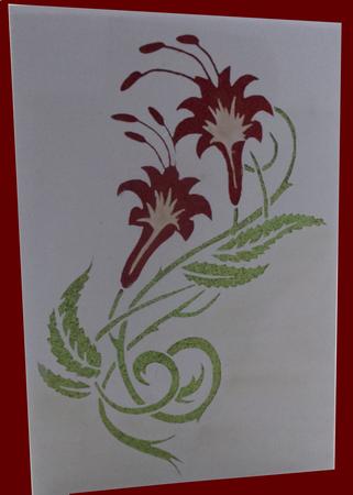 Trumpet Flowers - Cameo