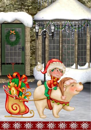 Polar Reindeer P&c