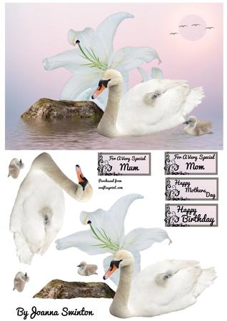 Mothers Day Swan