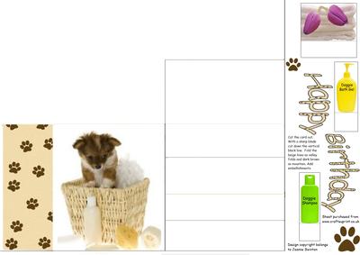 Puppy in the Bath Basket
