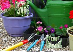Gardening Retirement Card
