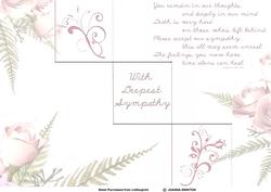 Peaceful Sympathy Card