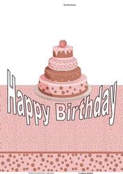 Happy Birthday Cake