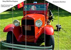 Very Old Fire Engine