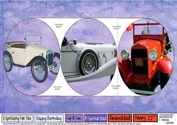 Tri-fold Car Circles
