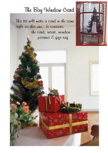3D Bay Window Christmas Tree